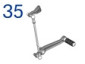 35 Accionamiento por pedal