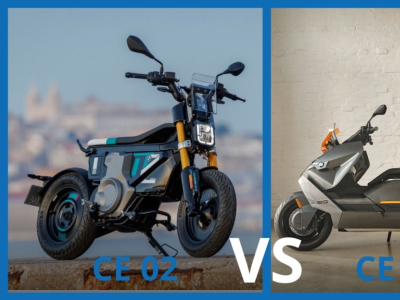 BMW CE 04 vs CE 02: diferencias entre estos dos nuevos scooters