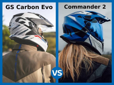 Casco BMW GS Carbon EVO vs Airoh Commander 2: ¿Qué casco de enduro elegir?
