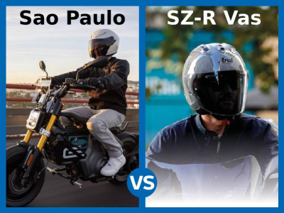 Casco BMW Sao Paulo vs Arai SZ-R VAS: comparación de estos modelos